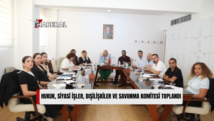 Cumhuriyet Meclisi, Hukuk, Siyasi İşler, Dışilişkiler ve Savunma Komitesi Toplandı