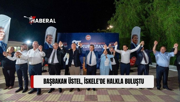 Ulusal Birlik Partisi Genel Başkanı ve Başbakan Ünal Üstel, Halkla Buluştu