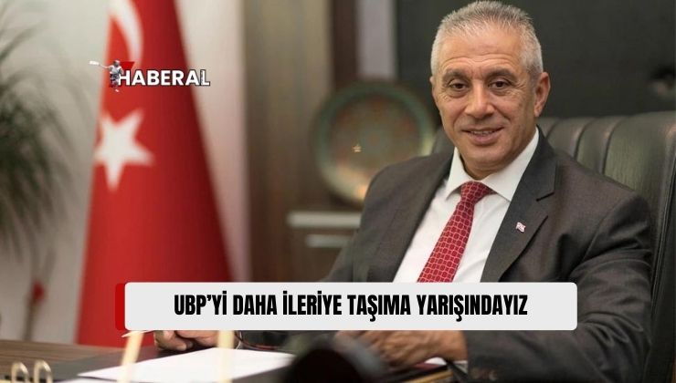 UBP Genel Başkan Adayı Hasan Taçoy: “Kişisel Bir Yarışın Değil, UBP’yi Daha İleriye Taşıma Yarışındayız” İfadelerini Kullandı