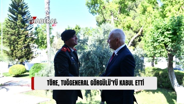 Zorlu Töre, GKK Komutanı Tuğgeneral İlker Görgülü’yü Kabul Etti