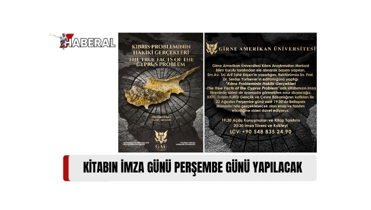 “Kıbrıs Probleminin Hakiki Gerçekleri” Perşembe Günü Bellapais Manastırı’nda Tanıtılacak