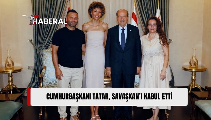 Cumhurbaşkanı Tatar, Milli Sporcu Buse Savaşkan’ı Kabul Etti