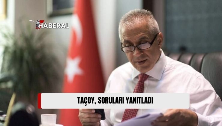 Taçoy: “Örgüt Seçimlerinin Hiç Birinde Taraf Olmadım”