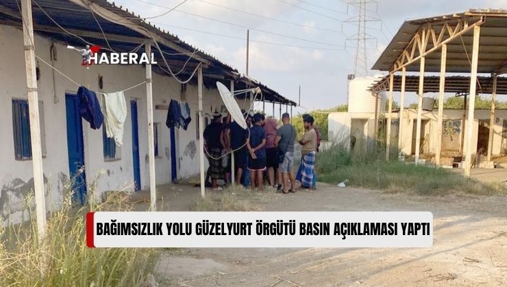 Bağımsızlık Yolu Güzelyurt Örgütü, Cyprfuvex Emekçilerinin Sorunlarını Yerinde Gözlemleyerek Basın Açıklaması Yaptı