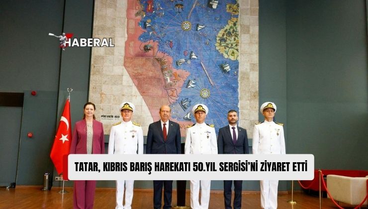 Cumhurbaşkanı Tatar, İstanbul’da Kıbrıs Barış Harekatı 50.Yıl Sergisi’ni Ziyaret Etti