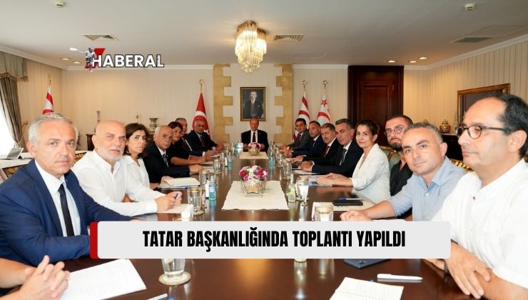 Cumhurbaşkanı Tatar Başkanlığında Maymun Çiçeği Virüsüne İlişkin İstişare Toplantısı Yapıldı