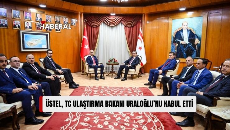 Başbakan Üstel, Türkiye Ulaştırma ve Altyapı Bakanı Uraloğlu’nu Kabul Etti