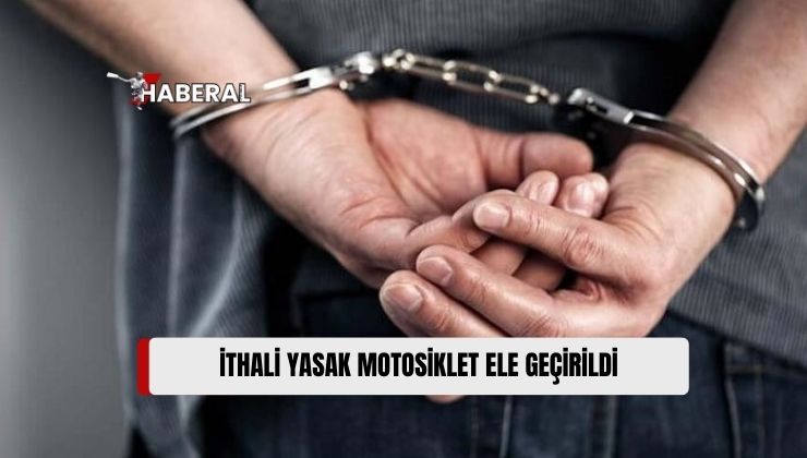 Beyarmudu’nda İthali Yasak Cross Tipi Motosiklet Bulundu