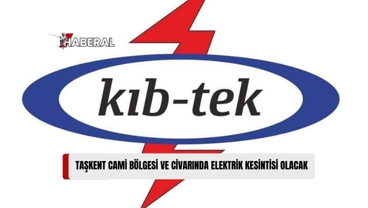 Taşkent Cami Bölgesi ve Civarına Yarın Yaklaşık 3 Saat Elektrik Verilemeyecek