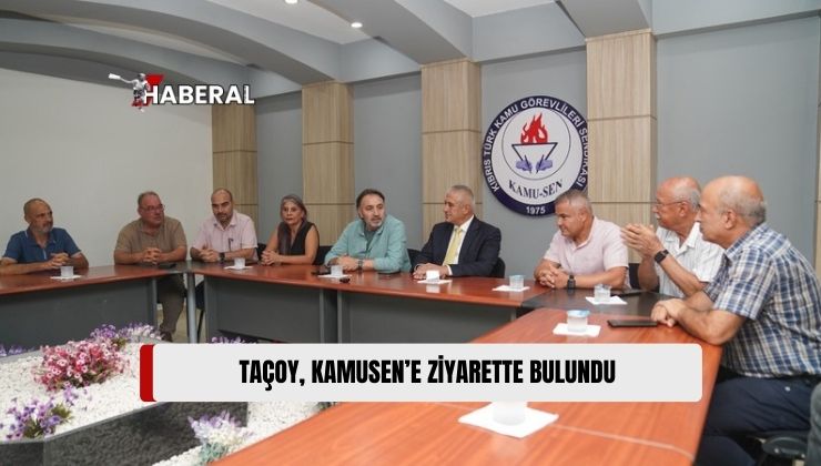 Taçoy, KAMUSEN’i Ziyaret Etti: “Diyalog Hepimizin Çıkarınadır”