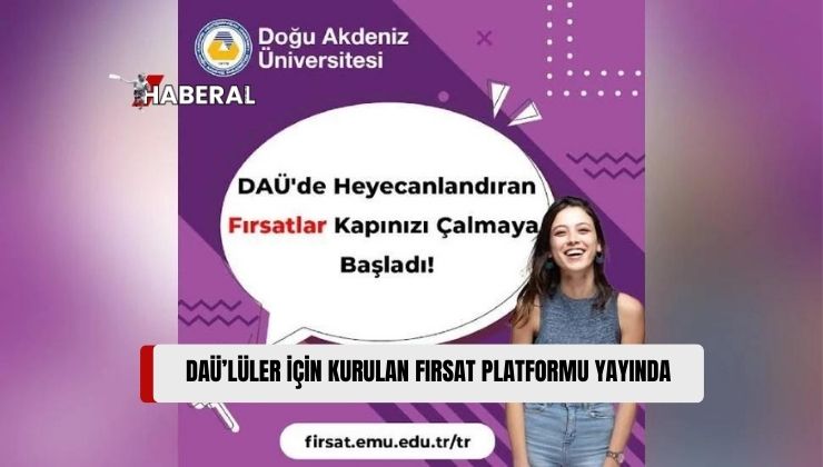 DAÜ, Öğrenci ve Mezunlarına Daha Fazla İş, Staj ve İndirim Fırsatları Sunmak Amacıyla Kurulan Platform Yayında