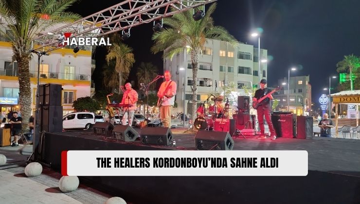 “Girne Arkın Group Fest24” Kapsamında Dün Akşam  “The Healers” Liman Kordon Sahne’de İzleyici ile Buluştu