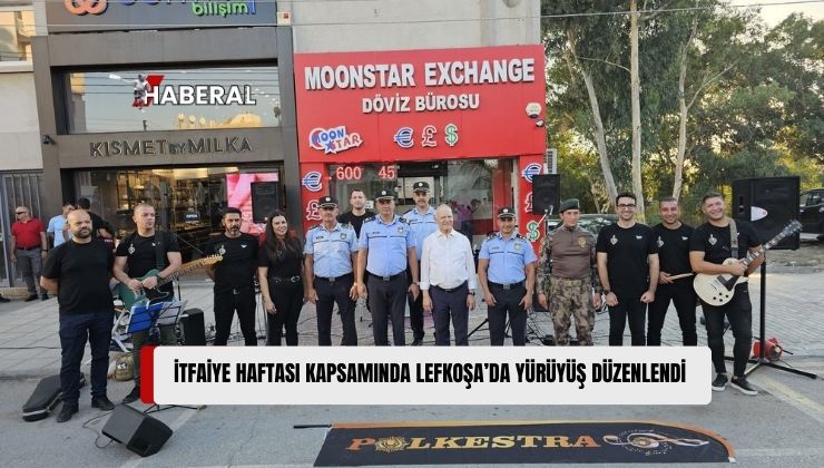 İtfaiye Haftası Çerçevesinde Dereboyu’nda Yürüyüş Düzenlendi, İtfaiyecilere Çocukları Eşlik Etti