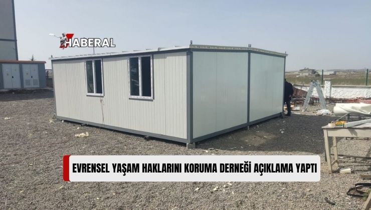 Evrensel Yaşam Haklarını Koruma Derneği: “Betonarme Sınıf Binaları İçin Gerekli Adımlar Bir An Önce Atılmalı”