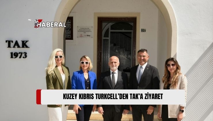 Kuzey Kıbrıs Turkcell Genel Müdürü Murat Küçüközdemir, Türk Ajansı Kıbrıs (TAK) Müdürü Fehmi Gürdallı’yı Ziyaret Etti