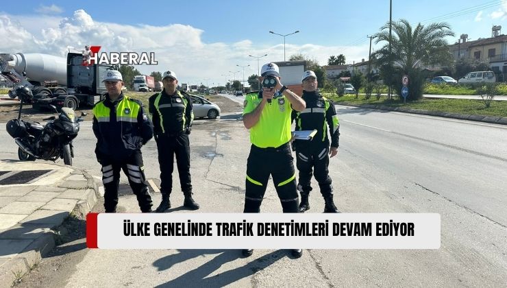 Trafik Denetimlerinde 434 Sürücü Rapor Edildi, 42 Araç Trafikten Men Edildi, 1 Sürücü Tutuklandı