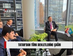 Tatar’dan Türk Devletlerine Çağrı: “Kıbrıs Türk Halkının Kuşatma Altına Alınmasını ve Görünmez Kılınmasını amaçlayan Baskılara Boyun Eğmeyiniz”