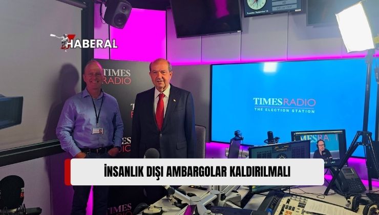 Cumhurbaşkanı Tatar: “İnsanlık Dışı Ambargoların Kaldırılması Gerekiyor”