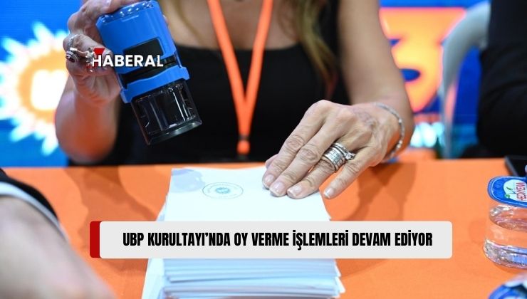 Ulusal Birlik Partisi’nin 23’üncü Olağan Genel Kurulu’nda Oy Verme İşlemleri Devam Ediyor