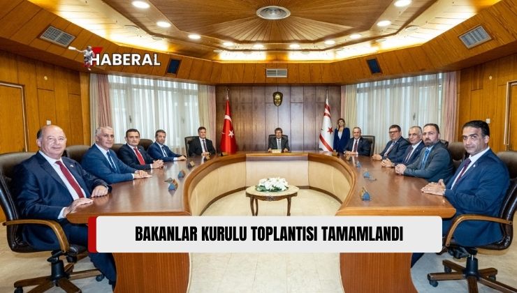 Başbakan Üstel Başkanlığındaki Bakanlar Kurulu Toplantısı Tamamlandı