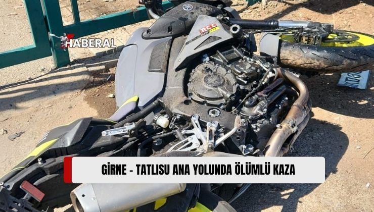 Girne – Tatlısu Ana Yolunun Esentepe Kavşağında, Saat 10.45 Sıralarında Meydana Gelen Trafik Kazasında Bir Kişi Öldü