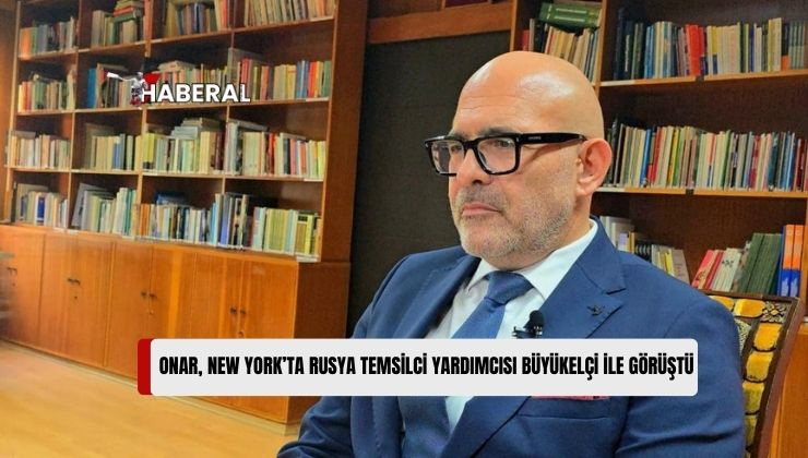 Cumhurbaşkanı Özel Temsilcisi Onar, Rusya Federasyonu Daimi Temsilci Yardımcısı Büyükelçi Evstigneeva’yla Görüştü