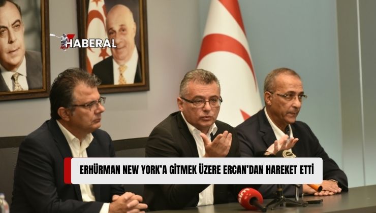 CTP Genel Başkanı Ehürman, New York’ta Temaslarda Bulunmak Üzere Ada’dan Ayrıldı