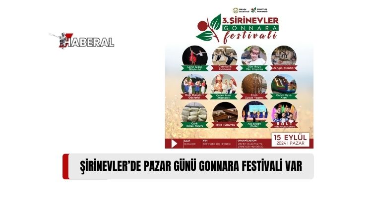 Dikmen Belediyesi ile Şirinevler Muhtarlığı İş Birliğinde Düzenlenen “3. Şirinevler Gonnara Festivali” Pazar Günü Yapılacak