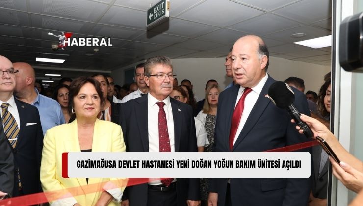 Gazimağusa Devlet Hastanesi’nde Bugün Düzenlenen Törenle Hizmete Açıldı