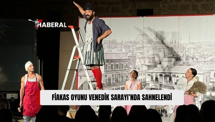 Fiakas Ortaoyunu Dün Akşam Gazimağusa’da Venedik Sarayı’nda Sahnelendi