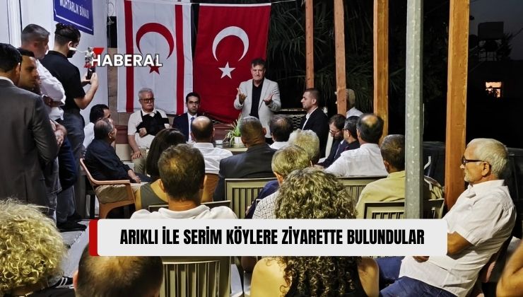 Bakan Arıklı ile Türkiye Cumhuriyeti Büyükelçisi Serim, Kayalar ve Sadrazamköy’ü Ziyaret Etti