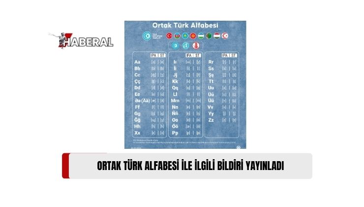 Türk Dünyası Ortak Alfabe Komisyonu, Ortak Türk Alfabesi ile İlgili Bildiri Yayınladı