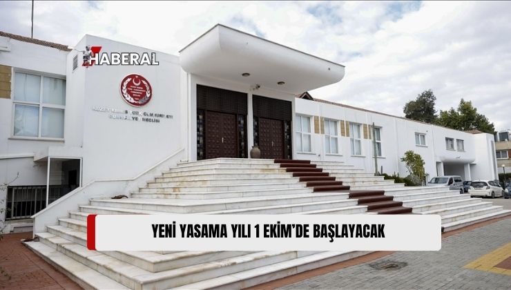 Cumhuriyet Meclisi’nin, Onuncu Dönem, Dördüncü Yasama Yılı, 1 Ekim Salı Günü Yapılacak Törensel Açılışla Başlıyor