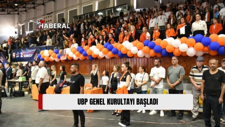 Lefkoşa Atatürk Spor Salonu’nda Yapılan Kurultay Saat 10.30’da Başladı