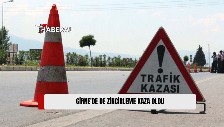 Lefkoşa’da Dün Üç Aracın Karıştığı Zincirleme Trafik Kazası Meydana Geldi