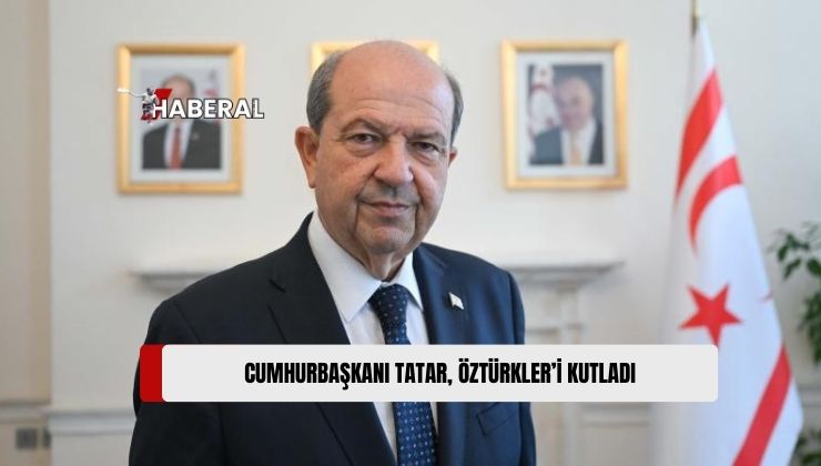 Cumhurbaşkanı Ersin Tatar, Cumhuriyet Meclisi Başkanlığına Seçilen Ziya Öztürkler’i Kutlayarak Görevinde Başarılar Diledi