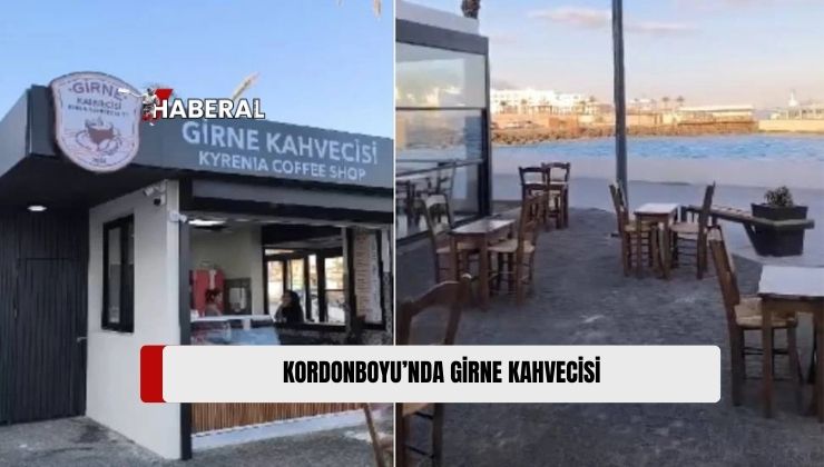 Girne Kordonboyu’nda Kıbrıs Usulü Yiyecek ve İçecekler ile Hasır Sandalyeleriyle Girne Kahvecisi Hizmete Girdi