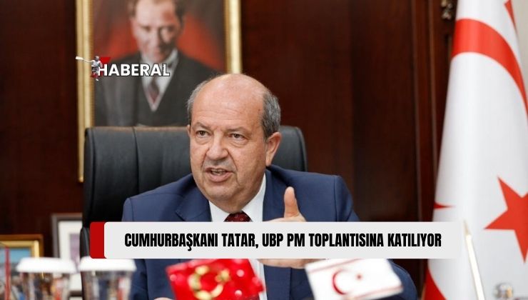 Cumhurbaşkanı Ersin Tatar, Ulusal Birlik Partisi (UBP) Parti Meclisi Toplantısına Katılıyor