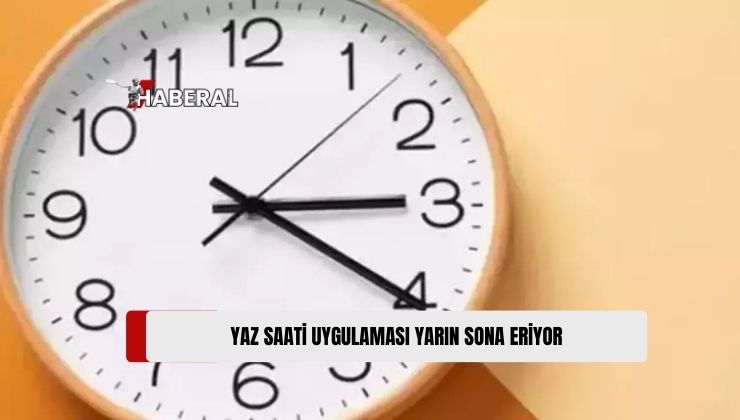 Saatler 1 Saat Geri Alınacak