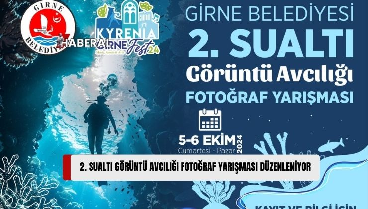 Arkın Group Girne Fest 24 kapsamında “2. Uluslararası Sualtı Görüntü Avcılığı Fotoğraf Yarışması” Düzenleniyor