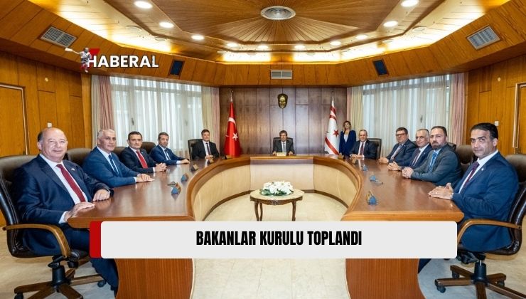 Bakanlar Kurulu Başbakan Ünal Üstel Başkanlığında Toplandı