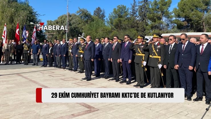 Lefkoşa’da Atatürk Anıtı’nda Tören Düzenlendi