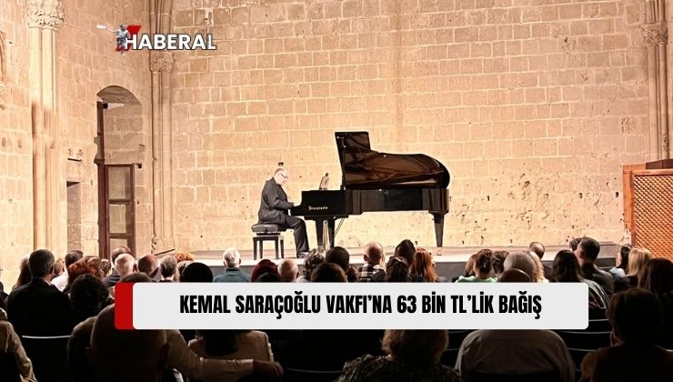 Kemal Saraçoğlu Lösemili Çocuklar ve Kanserle Savaş Vakfı’na 63 bin TL’lik Bağış Yapıldı