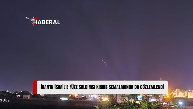 İran Devrim Muhafızları Ordusu’nun, İsrail’e Yaptığı Füze Saldırısı Kıbrıs Semalarında da Gözlemlendi