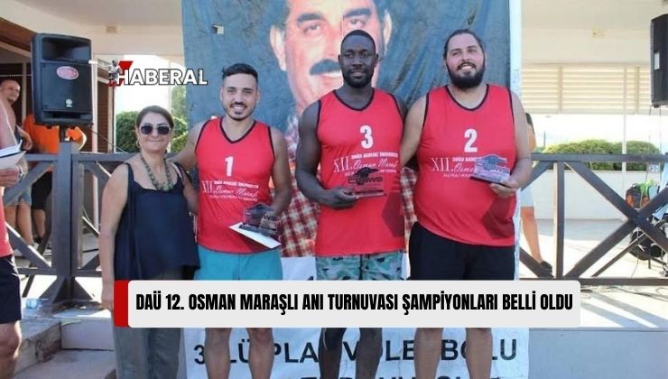 DAÜ, Spor İşleri Müdürlüğü Tarafından Kıbrıs Türk Voleybolunun Değerli Hocası Merhum Osman Maraşlı Anısına Her Yıl Geleneksel Olarak Organize Edilen “Osman Maraşlı Üçlü Plaj Voleybolu Anı Turnuvası”nın Şampiyonları Belli Oldu