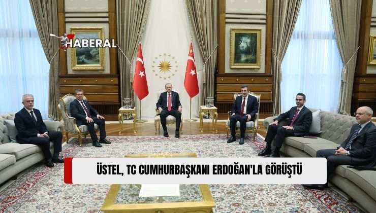 Başbakan Üstel, TC Cumhurbaşkanı Erdoğan’la Görüştü