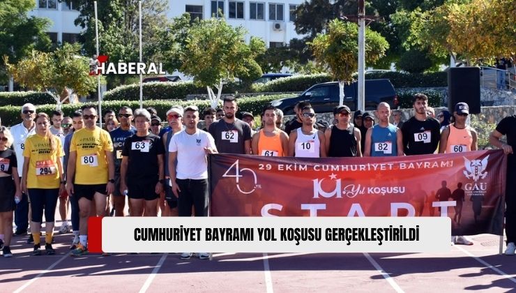 Girne Amerikan Üniversitesi (GAÜ) ile KKTC Atletizm Federasyonu İş Birliğinde Her Yıl Geleneksel Olarak Düzenlenen “29 Ekim Cumhuriyet Bayramı Yol Koşusu” Gerçekleştirildi