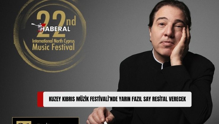 Dünyaca Ünlü Piyanist ve Besteci Fazıl Say, Yarın Akşam Uluslararası Kuzey Kıbrıs Müzik Festivali’nde Piyano Resitali Verecek