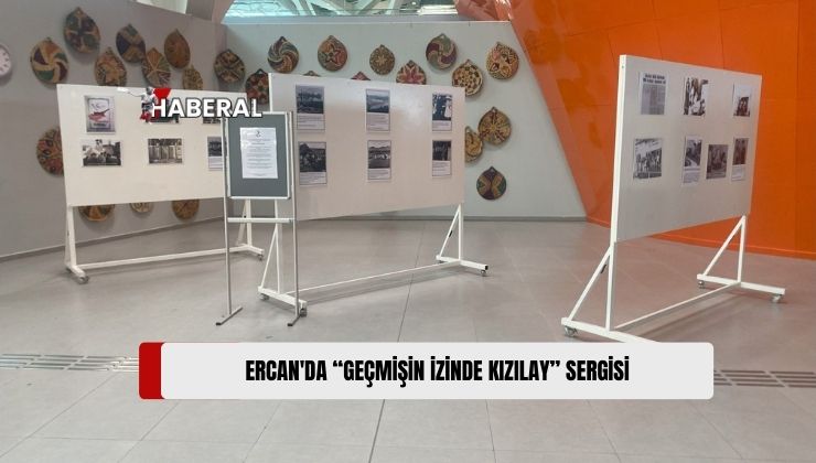 Kıbrıs Türk Kızılay’ı, Kızılay Haftası Dolayısıyla, Kuruluşunun 50. Yıl Dönümü Anısına Ercan Havalimanı’nda “Geçmişin İzinde Kızılay” Resim Sergisi Açtı