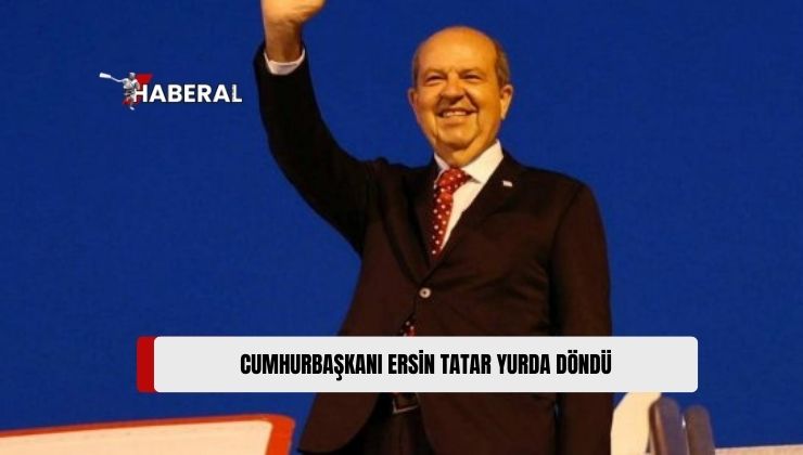 Cumhurbaşkanı Ersin Tatar, Türkiye’deki Programını Yarıda Keserek, Yurda Döndü